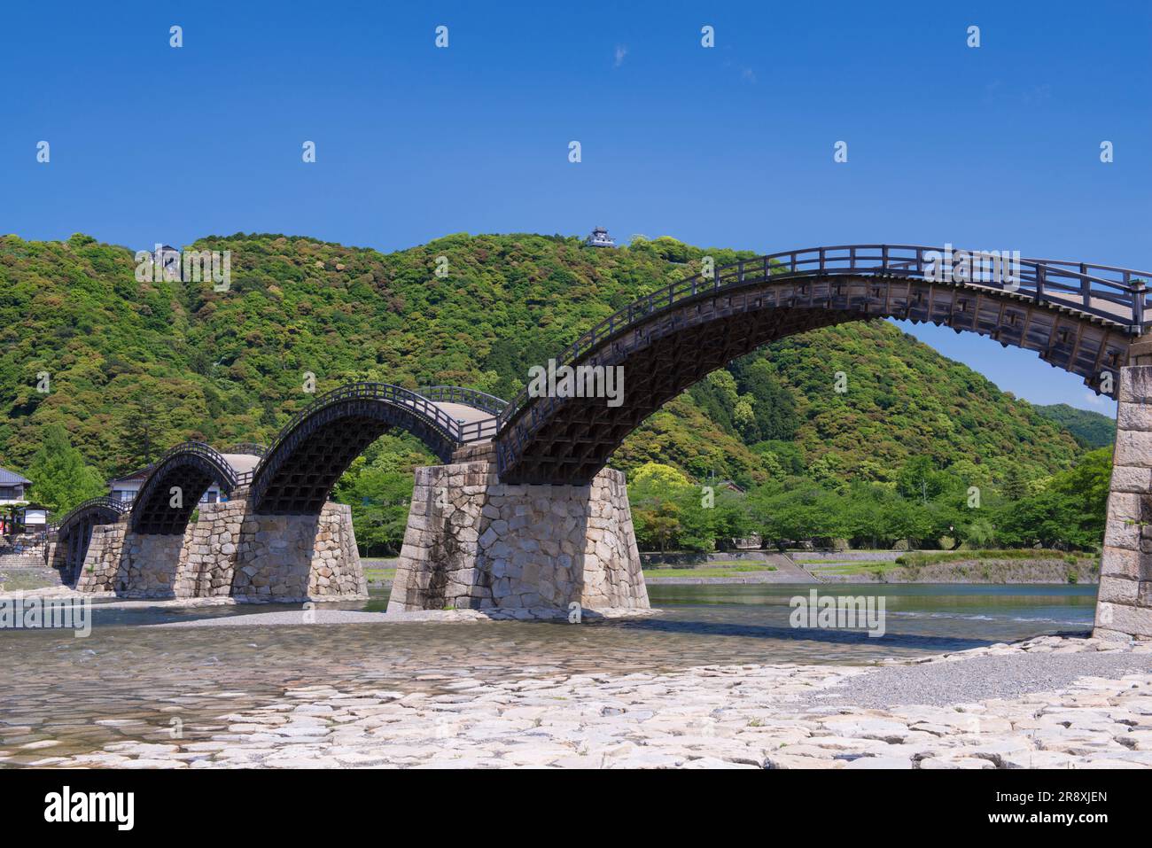 Kintai Brücke Stockfoto