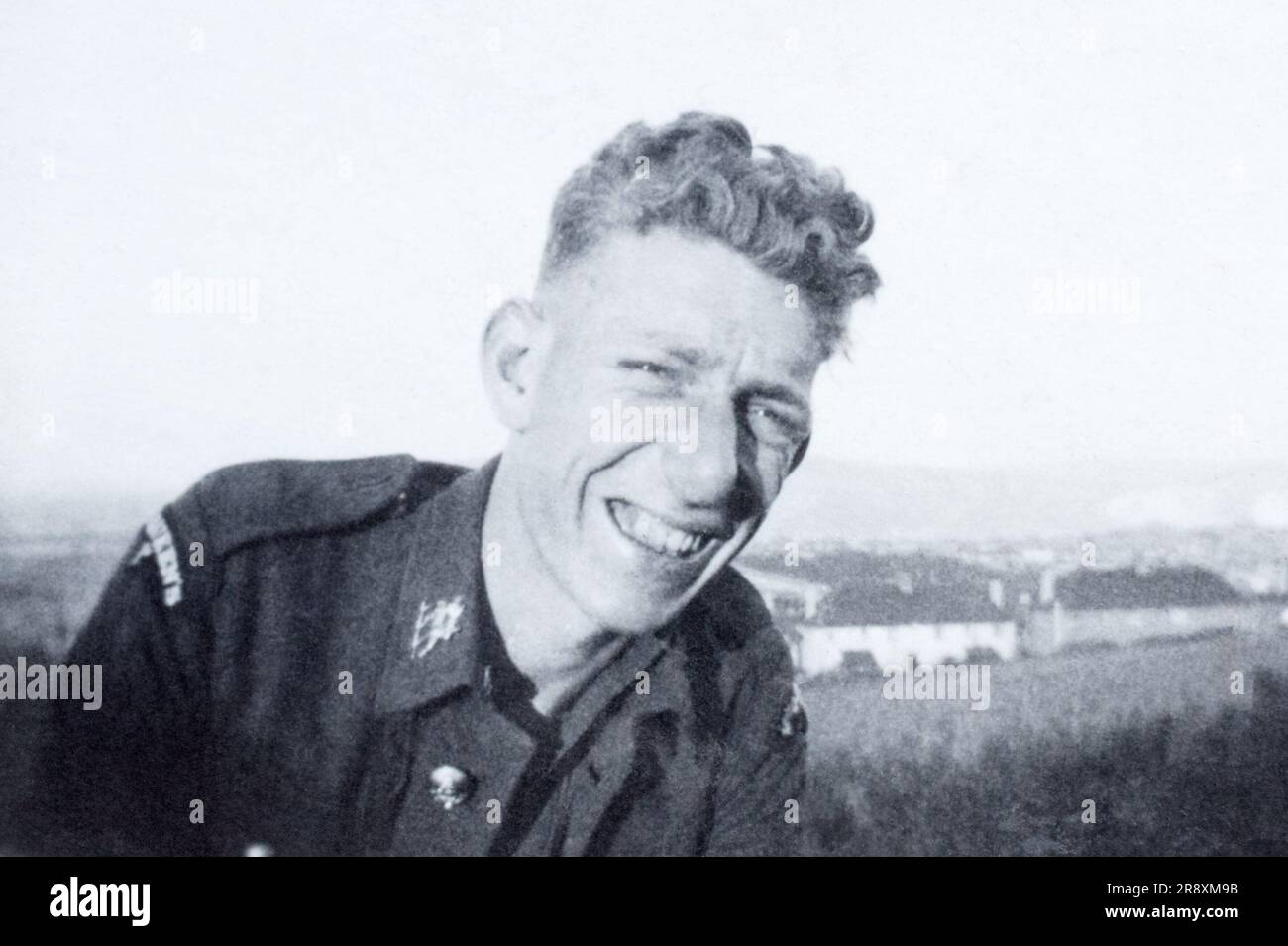 Ein Soldat der Territorialarmee des Queen's (Royal West Surrey) Regiments in den frühen 1930er Jahren Stockfoto