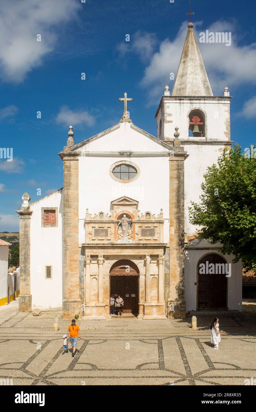 Castelo de Óbidos Portugal junho 2023 Stockfoto