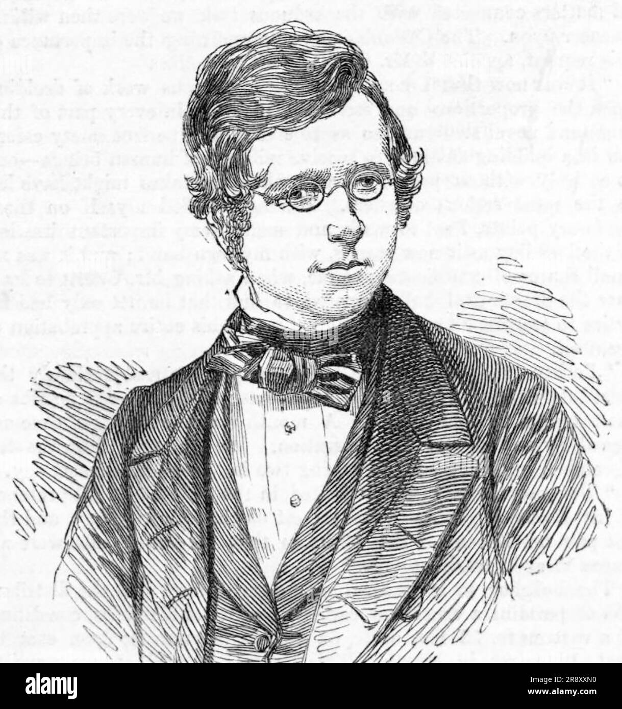 STAFFORD NORTHCOTE, 1. Earl of Iddesleigh (1818-1887), englischer konservativer Politiker Stockfoto