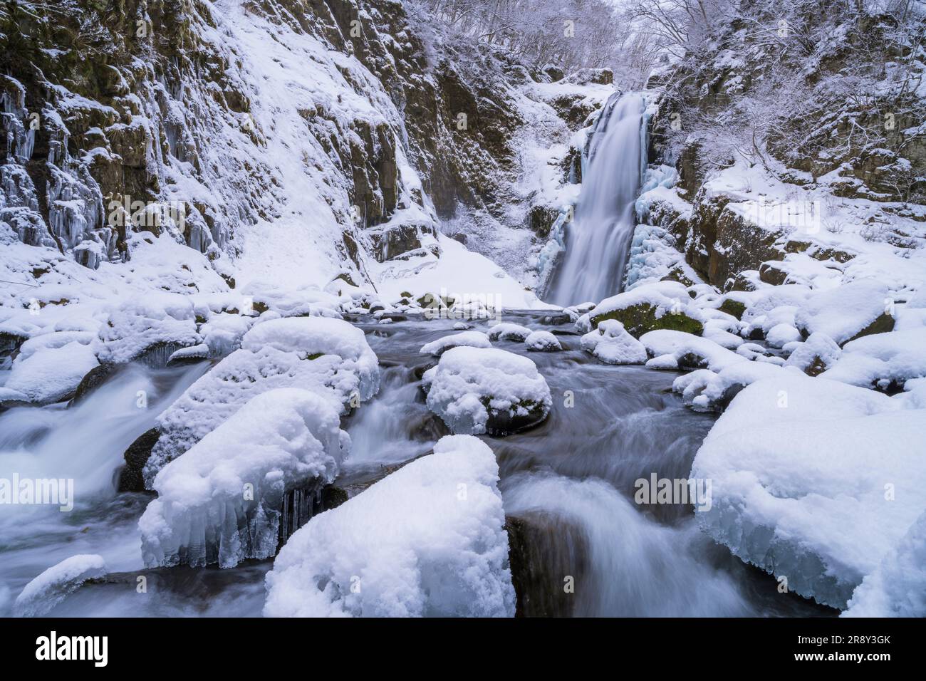 Akiu Große Wasserfälle Stockfoto