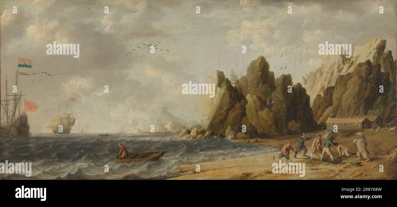 Imaginary Inlet in Southern Arctic Waters in Summer, c.1640-c.1650. Stockfoto