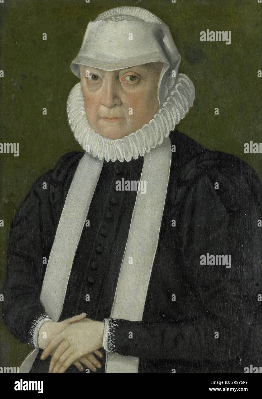 Porträt einer Frau, wahrscheinlich Anna Jagellonia, Königin von Polen, 1570-1580. Stockfoto
