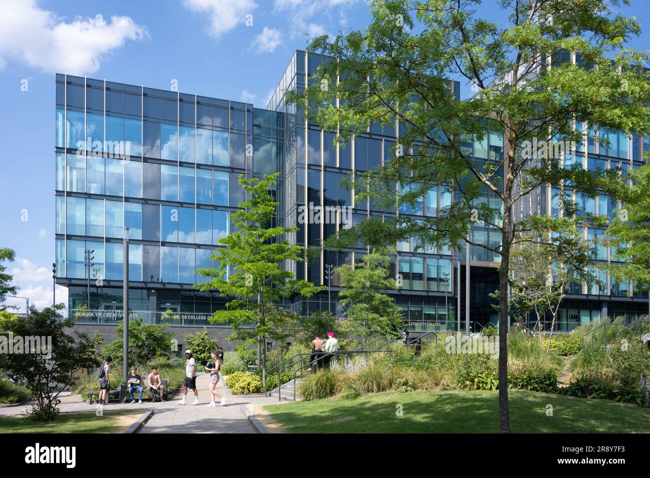 Leeds City College Quarry Hill Campus, Leeds, West Yorkshire, England, Großbritannien Stockfoto