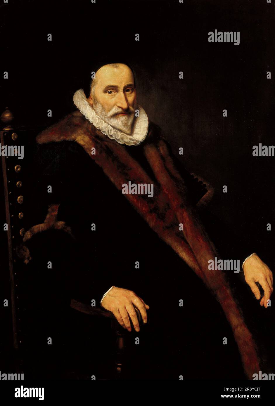 Porträt von Cornelis Pietersz Hooft (1546-1626), 1622. Stockfoto