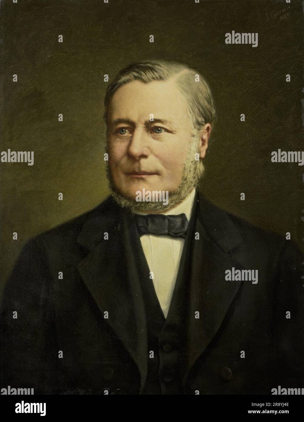 Das Porträt von Pieter Hendrik van Gelder (1822-1883), 1887. Stockfoto