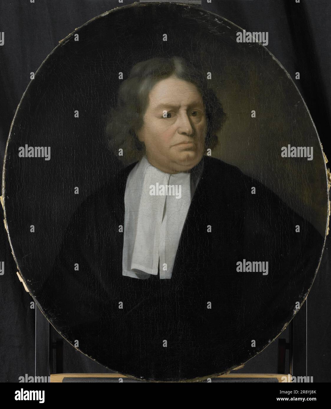 Porträt von Jan van der Burgh, Direktor der Rotterdamer Kammer der Dutch East India Company, gewählt 1649, 1695-1722. Stockfoto