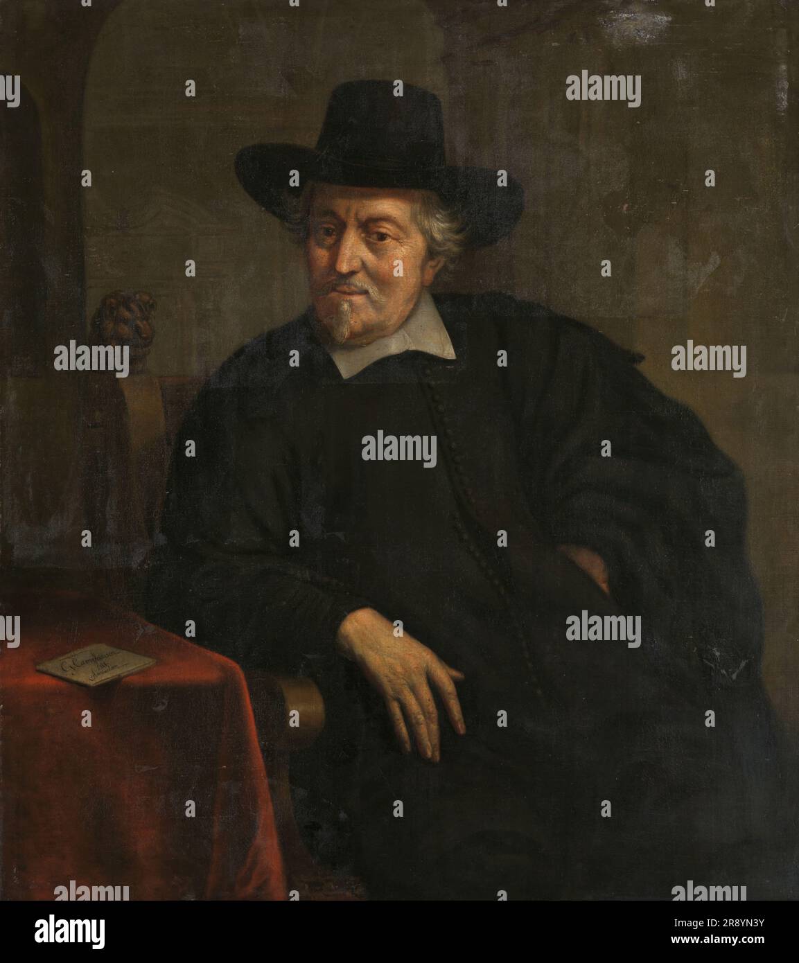 Selbstporträt (?), 1660-1672. Stockfoto