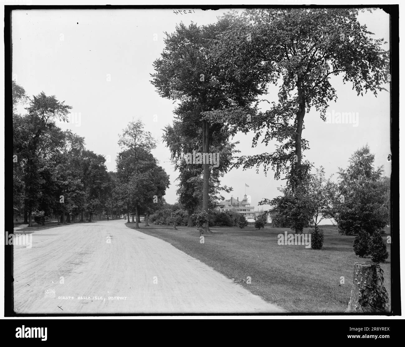 Belle Isle Park, Detroit, zwischen 1890 Uhr und 1901 Uhr. Stockfoto