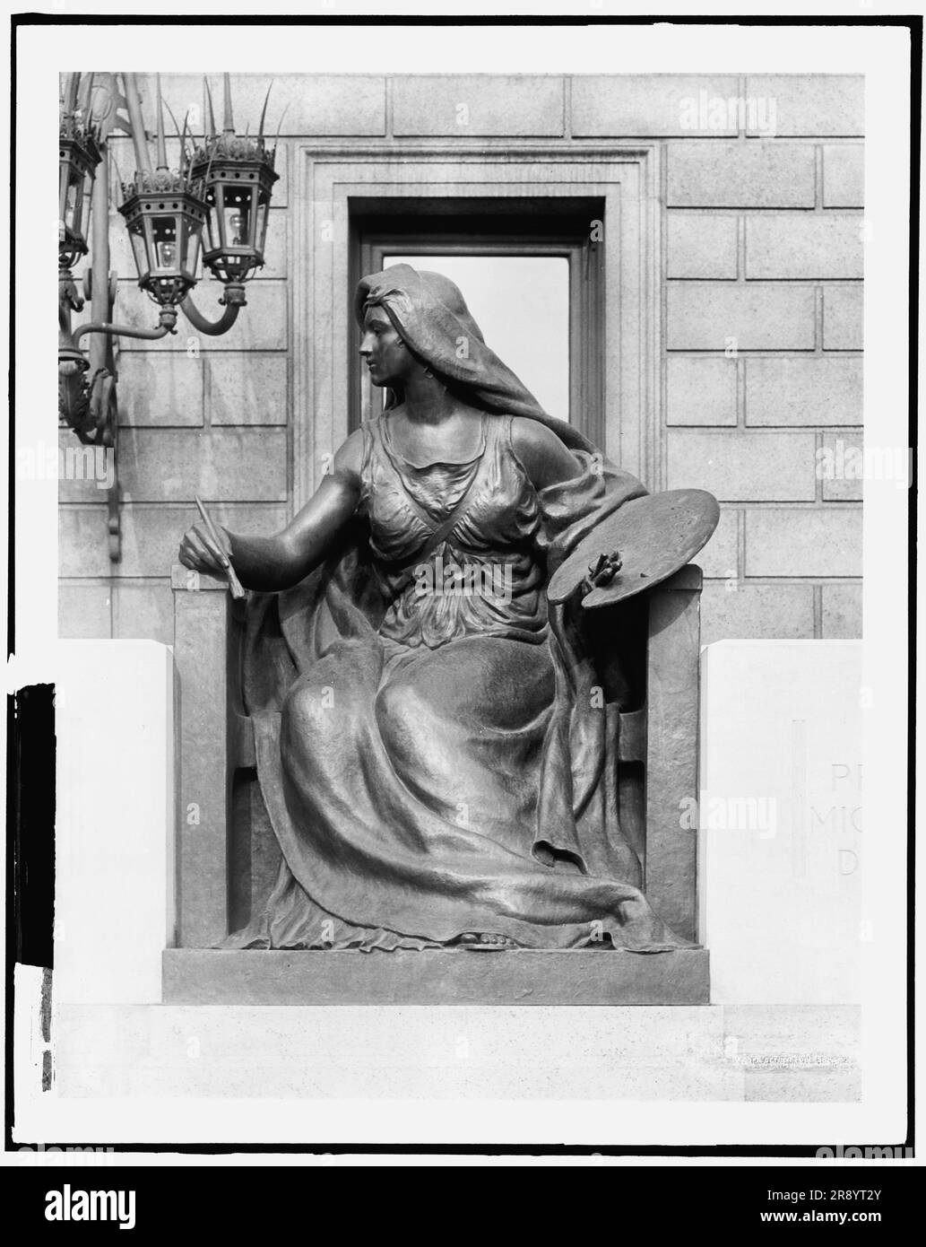 Art, Boston Public Library, Boston, Mass., c.between 1910 und 1920. Stockfoto