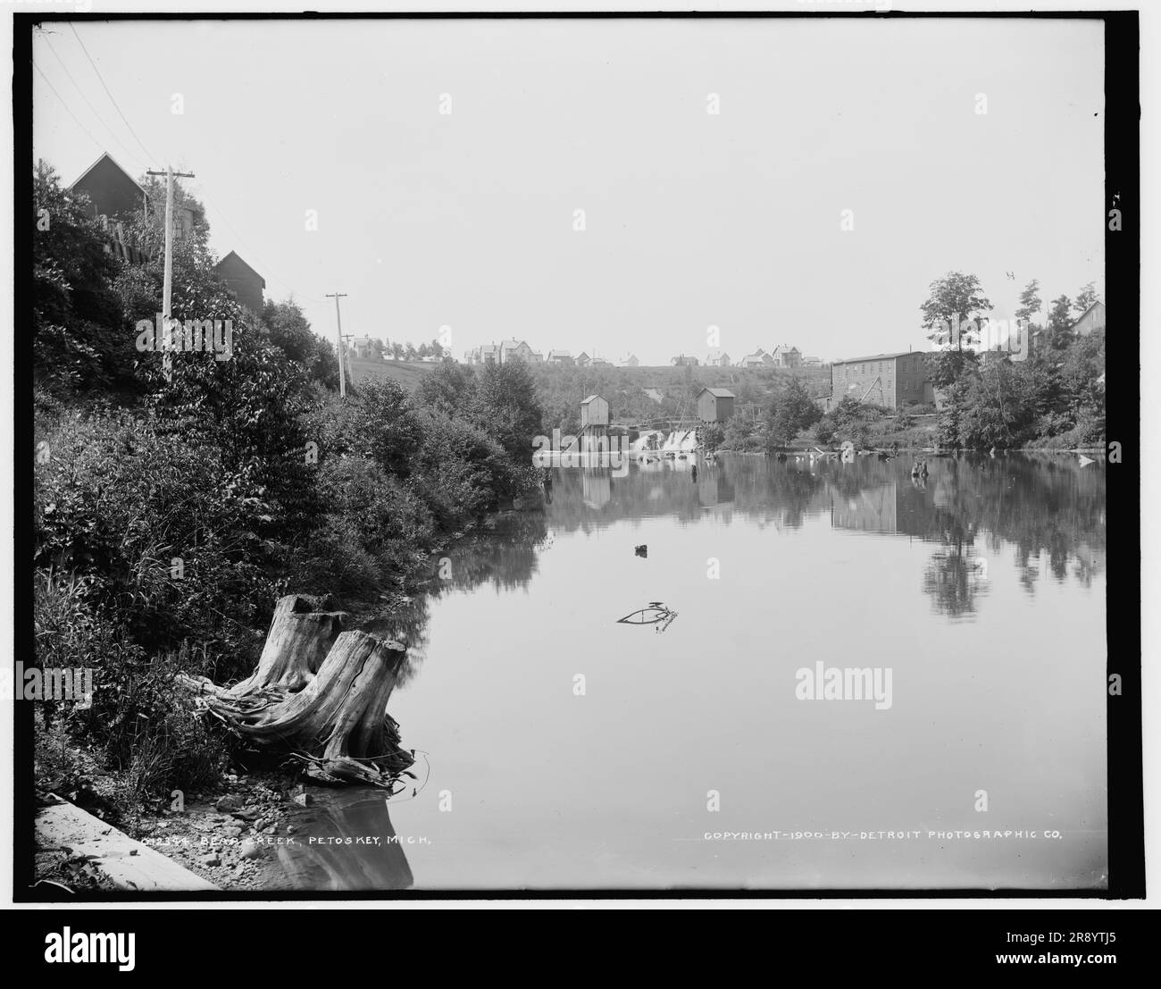 Bear Creek, Petoskey, Michigan, c1900. Stockfoto