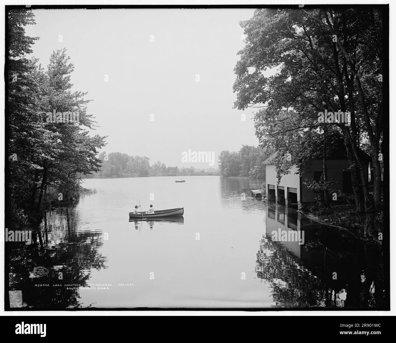 Lake Nonotuck, Mt. Mount Holyoke College, South Hadley, Massachusetts, c1908. Stockfoto