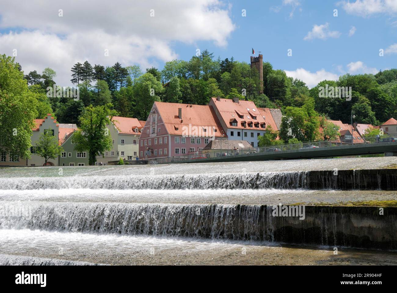 Stadt Landsberg an der Lech (Bayern) (Deutschland) Stockfoto