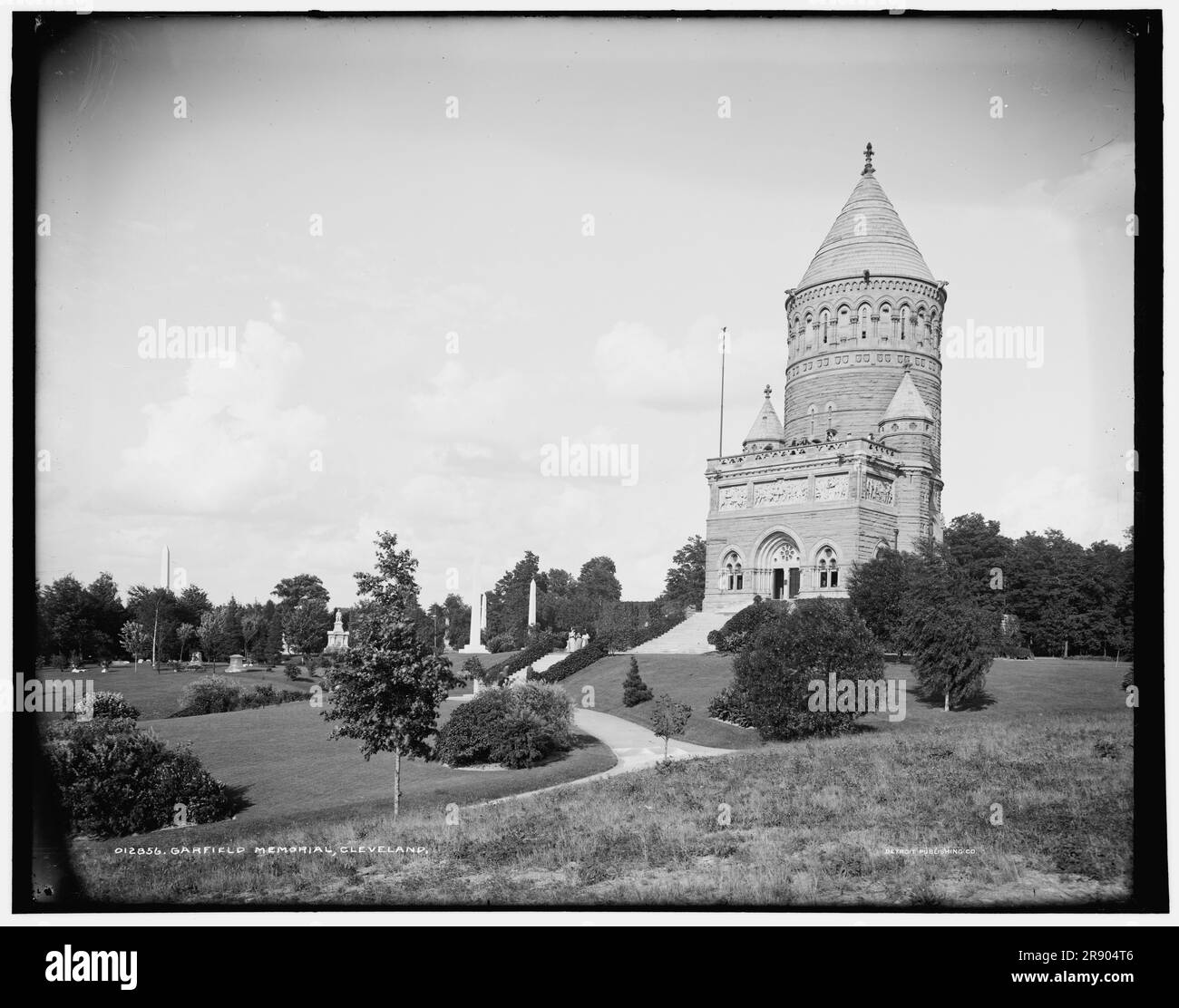 Garfield Memorial, Lake View Cemetery, Cleveland, zwischen 1900 und 1906. Stockfoto