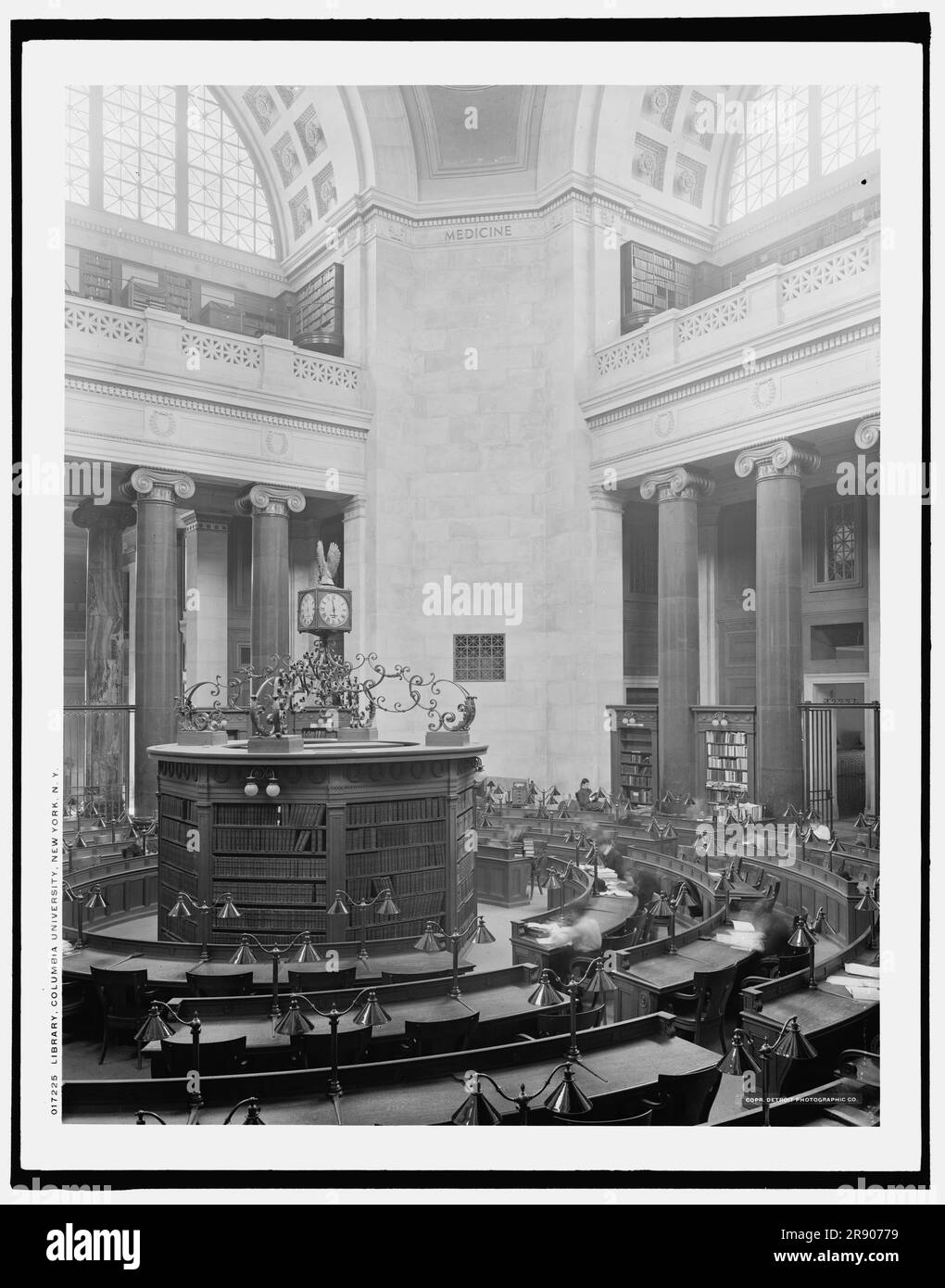 Bibliothek, Columbia University, New York, New York, New York, c1904. Stockfoto