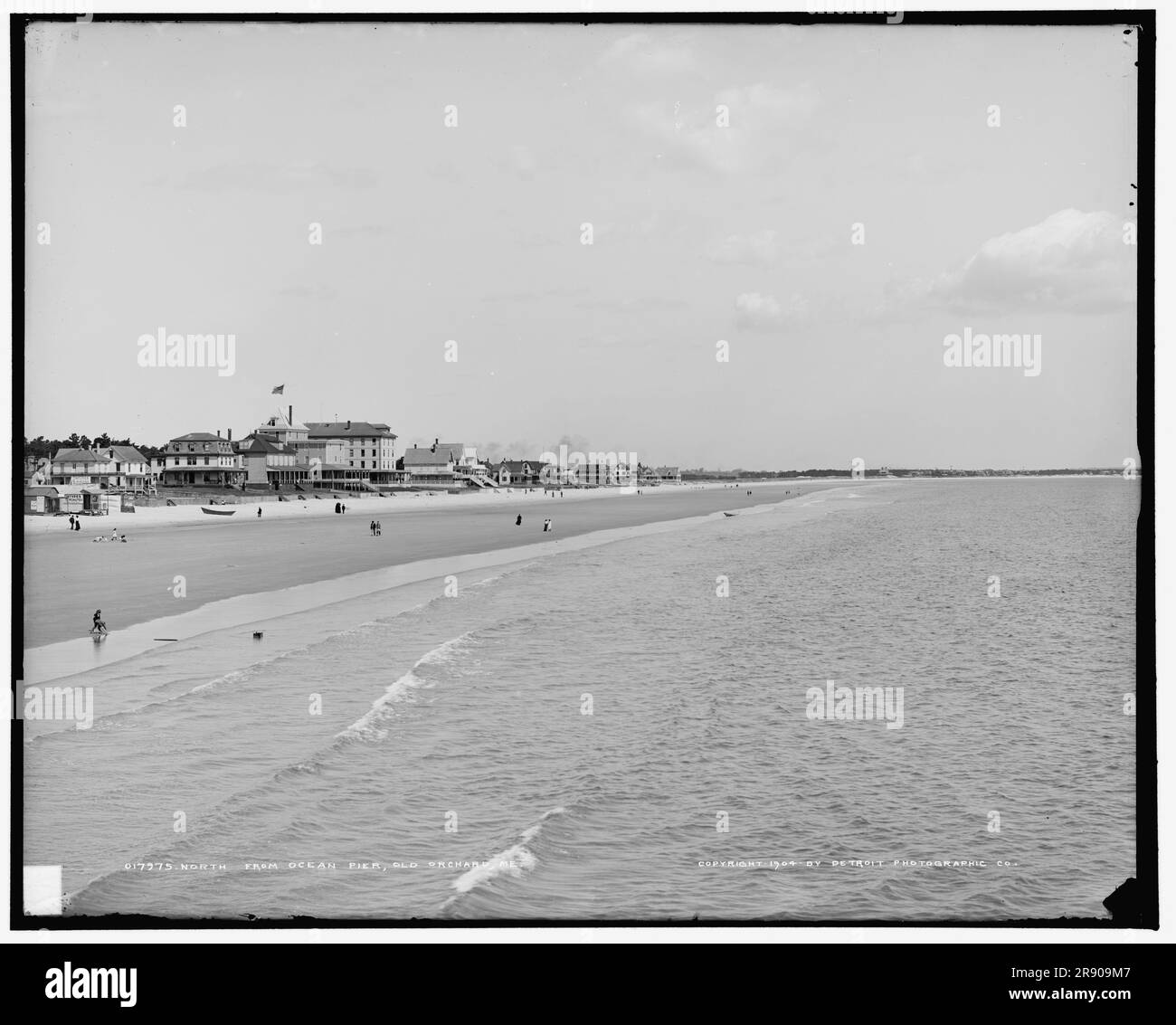Nördlich vom Ocean Pier, Old Orchard, ich, c1904. Stockfoto