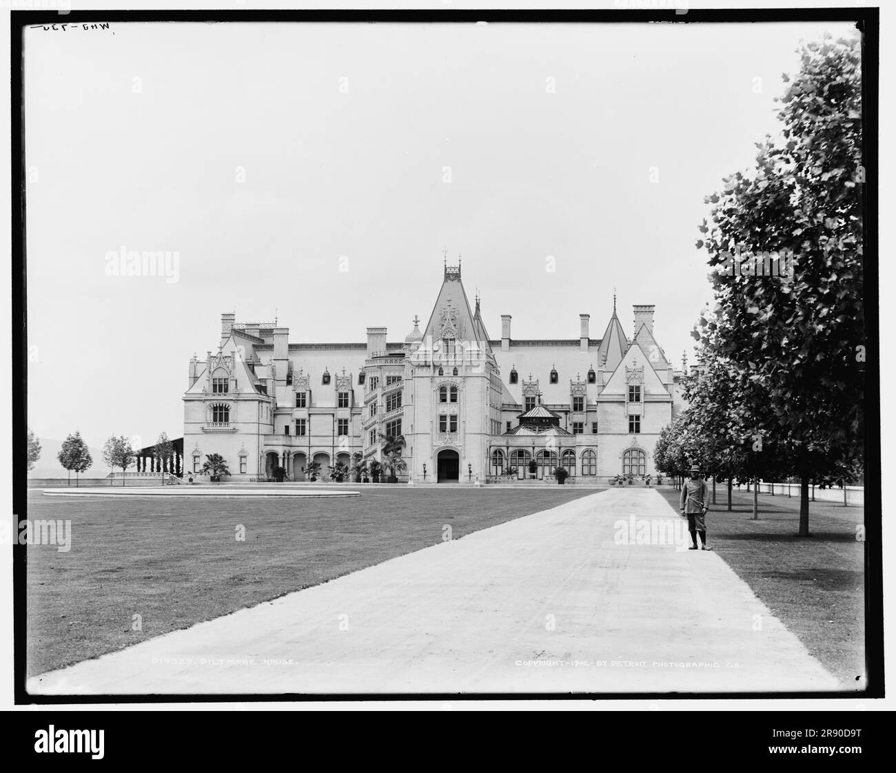 Biltmore House, c1902. Stockfoto