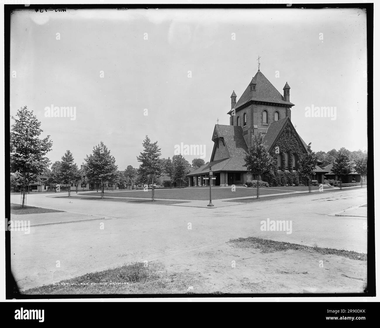 Dorfkirche, Biltmore, d. h. Asheville, (1902?). Stockfoto