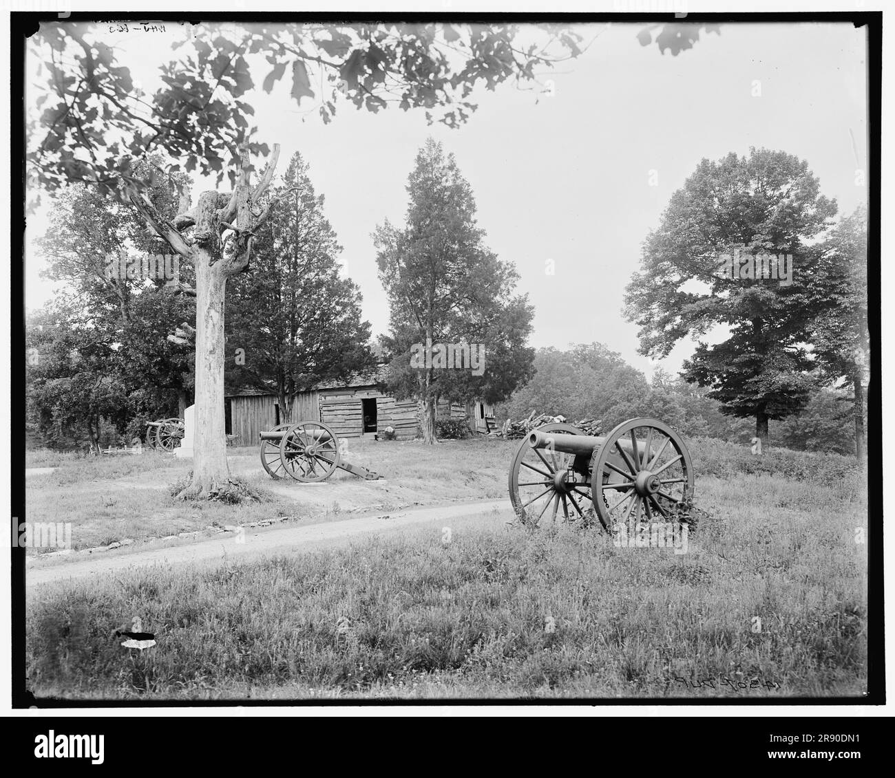 The Snodgrass House, Thomas' Headquarters, Chickamauga, Tennessee, d. h. Ga, c1902. Stockfoto