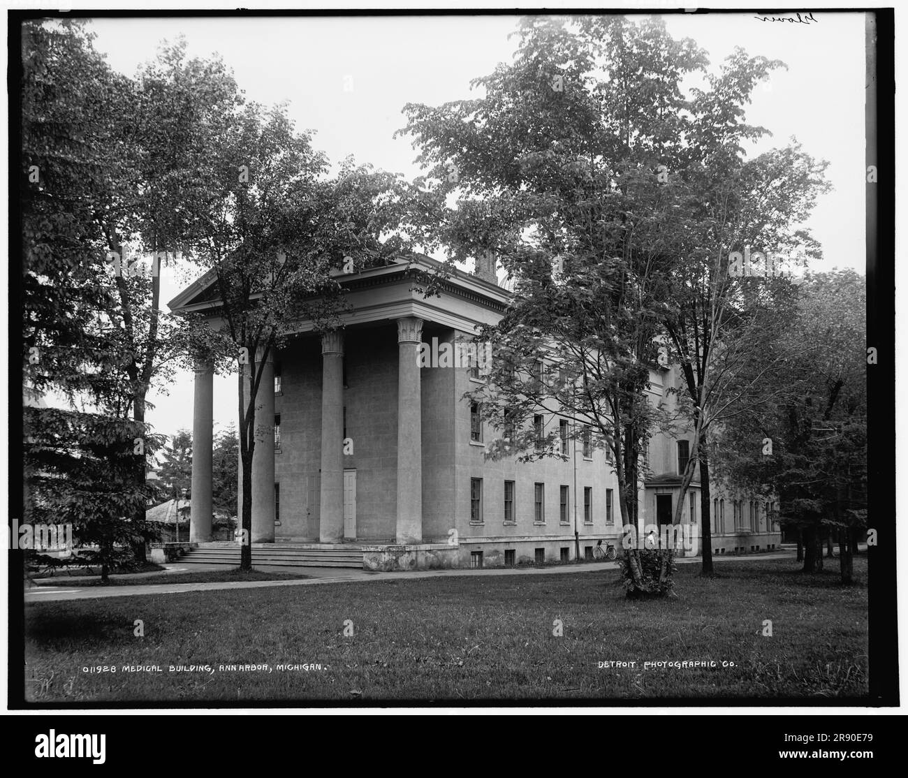 Medical Building, U. of M. University of Michigan, Ann Arbor, Michigan, zwischen 1890 und 1901. Stockfoto