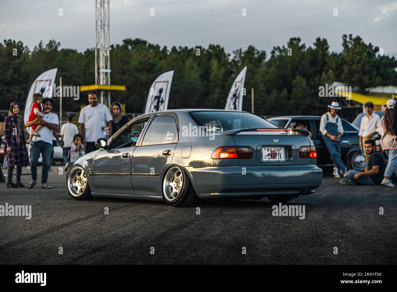 Honda Civic z. B. Stockfoto