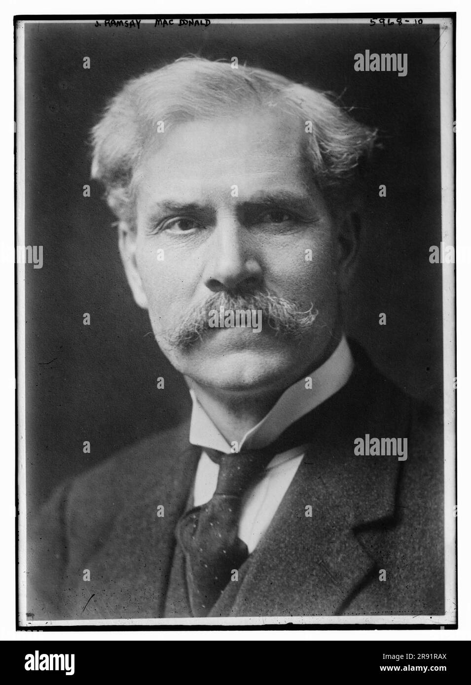 J. Ramsay MacDonald. Vor 1923 Uhr. Stockfoto