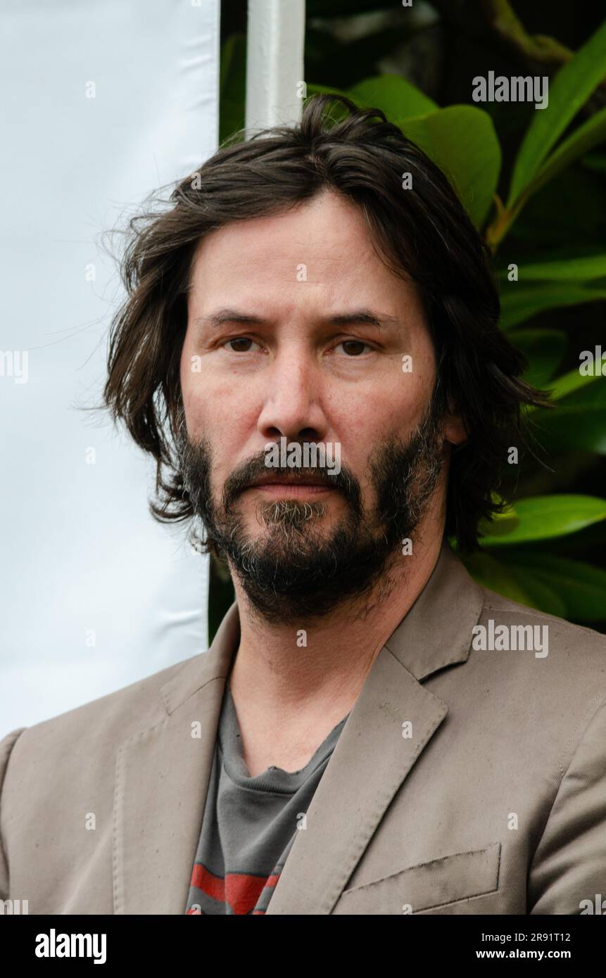 Keanu Reeves beim Goodwood Festival of Speed 2016, Promoting Arch Motorcycle Company Stockfoto
