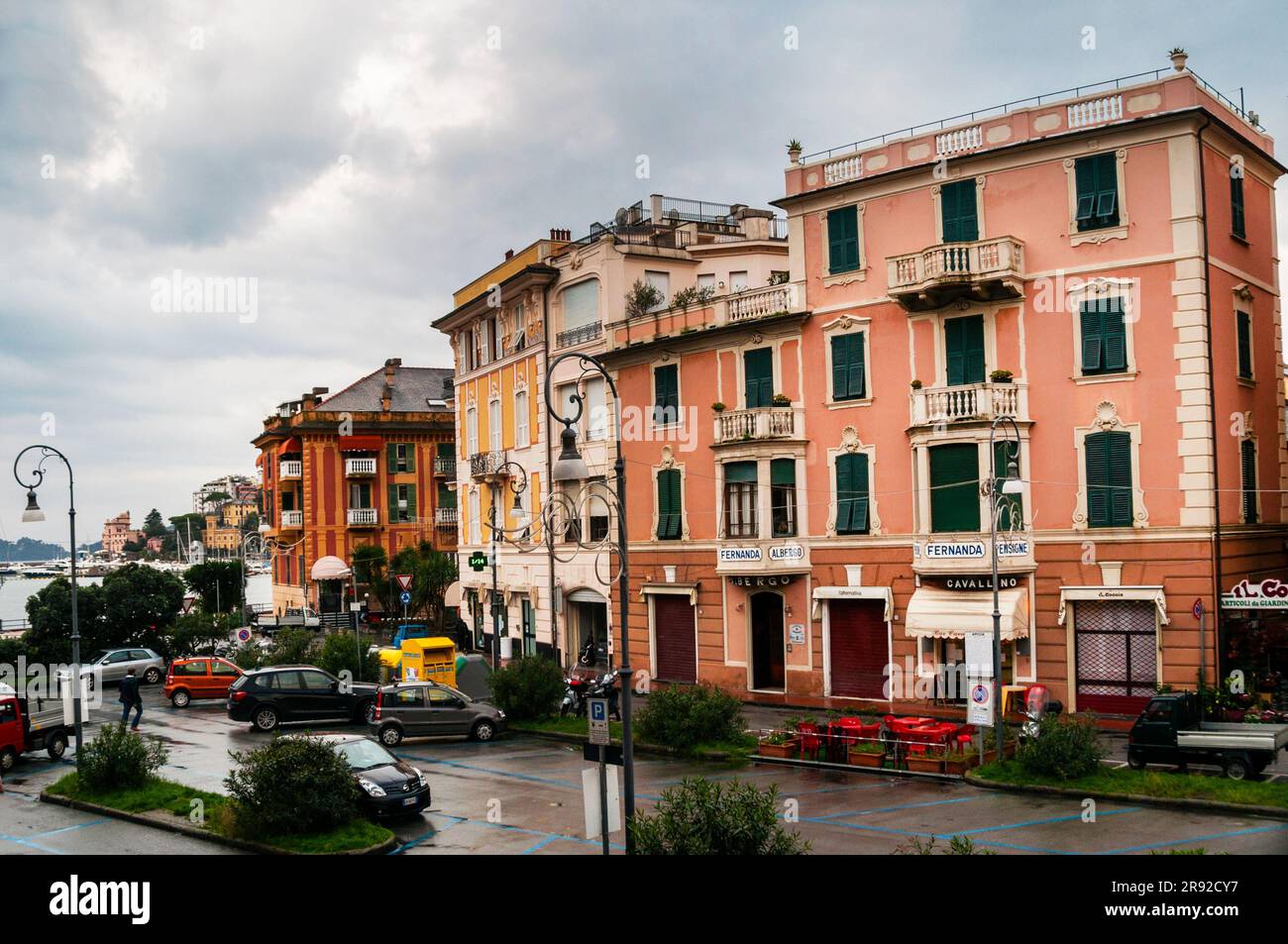 Old town of rapallo at the ligurian coast Fotos und Bildmaterial in