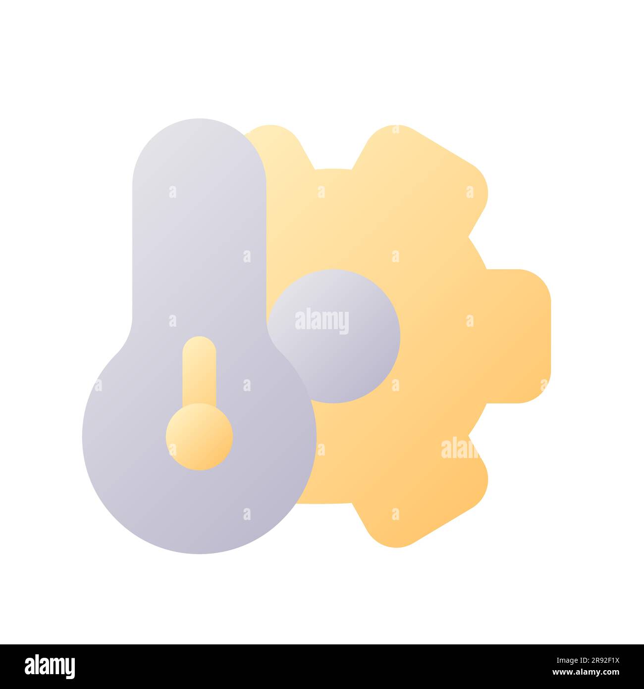 Fixierungssystem Pixel Perfect Flat Gradient zweifarbiges ui-Symbol ...