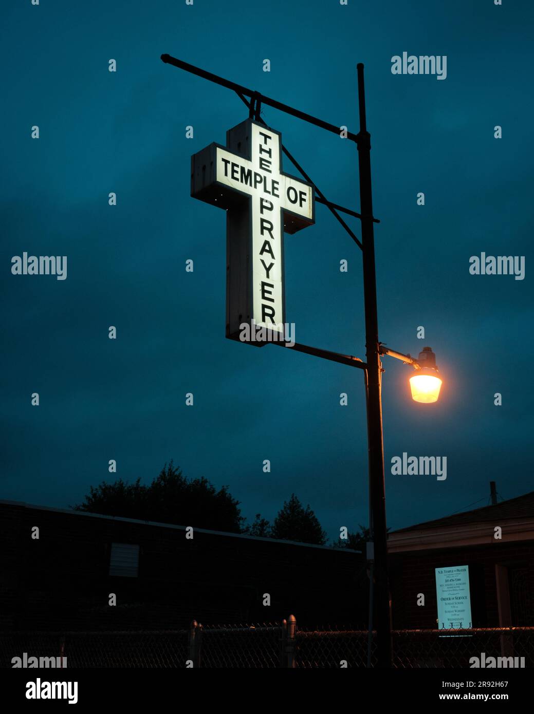 Kreuz Temple of Prayer in Philadelphia, Pennsylvania Stockfoto