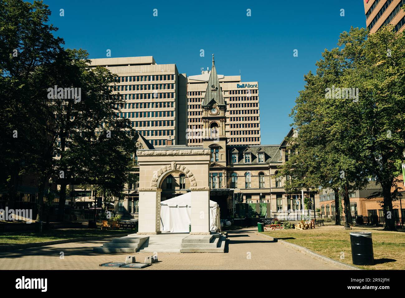 Memorial Park - Halifax - Nova Scotia - Mai 2023 Stockfoto