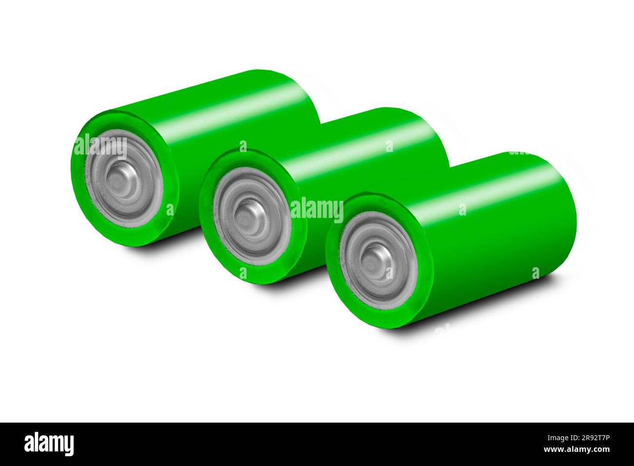 Batterien, zusammengesetztes Bild Stockfoto