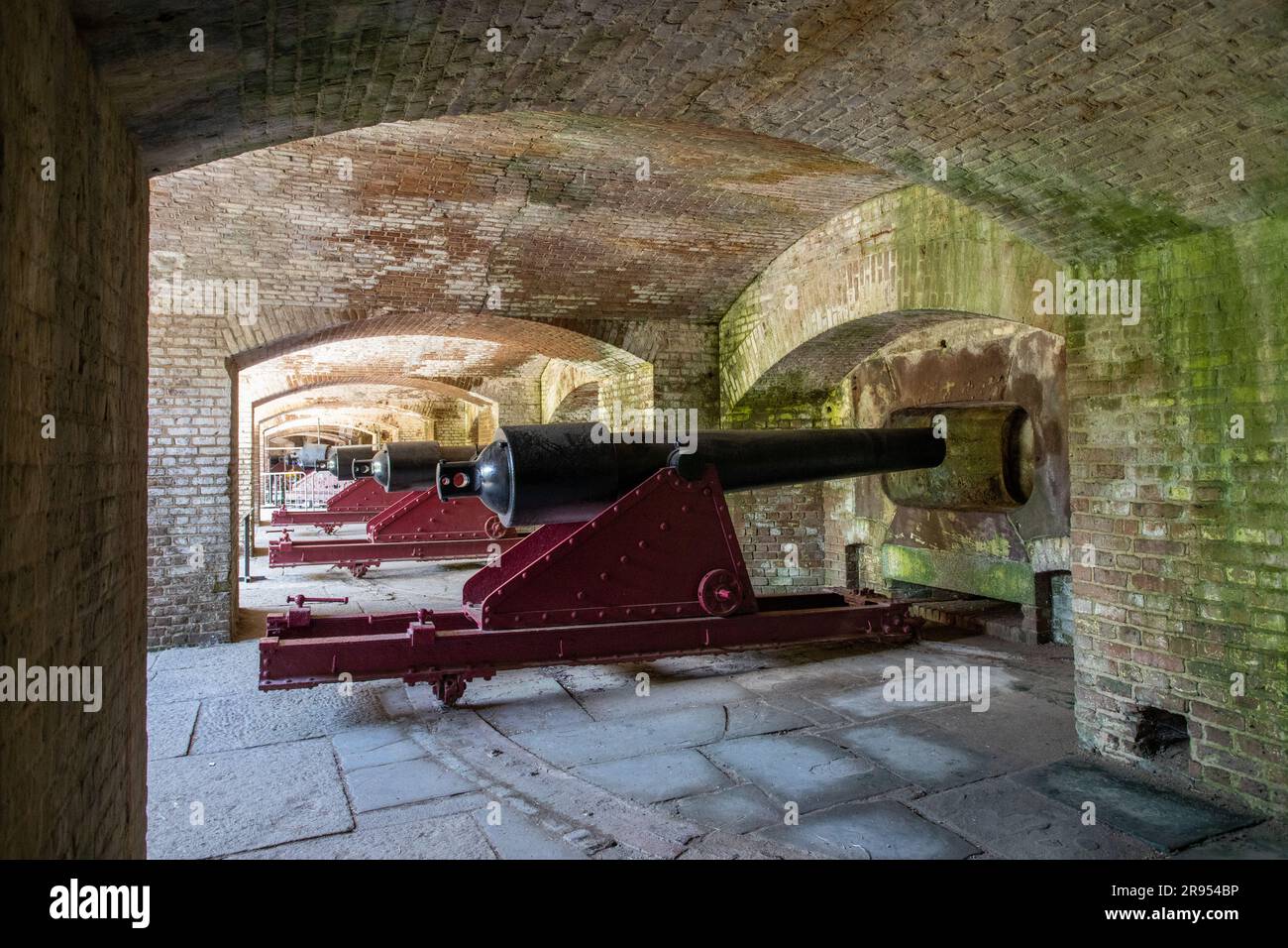 Fort Sumter, Charleston County, South Carolina, USA Stockfoto