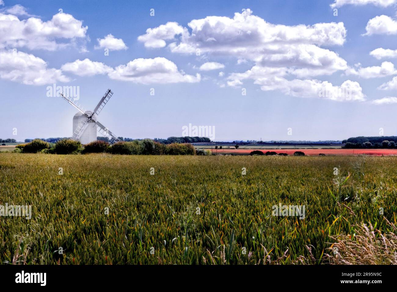 Chillenden Windmil East Kent UK Stockfoto