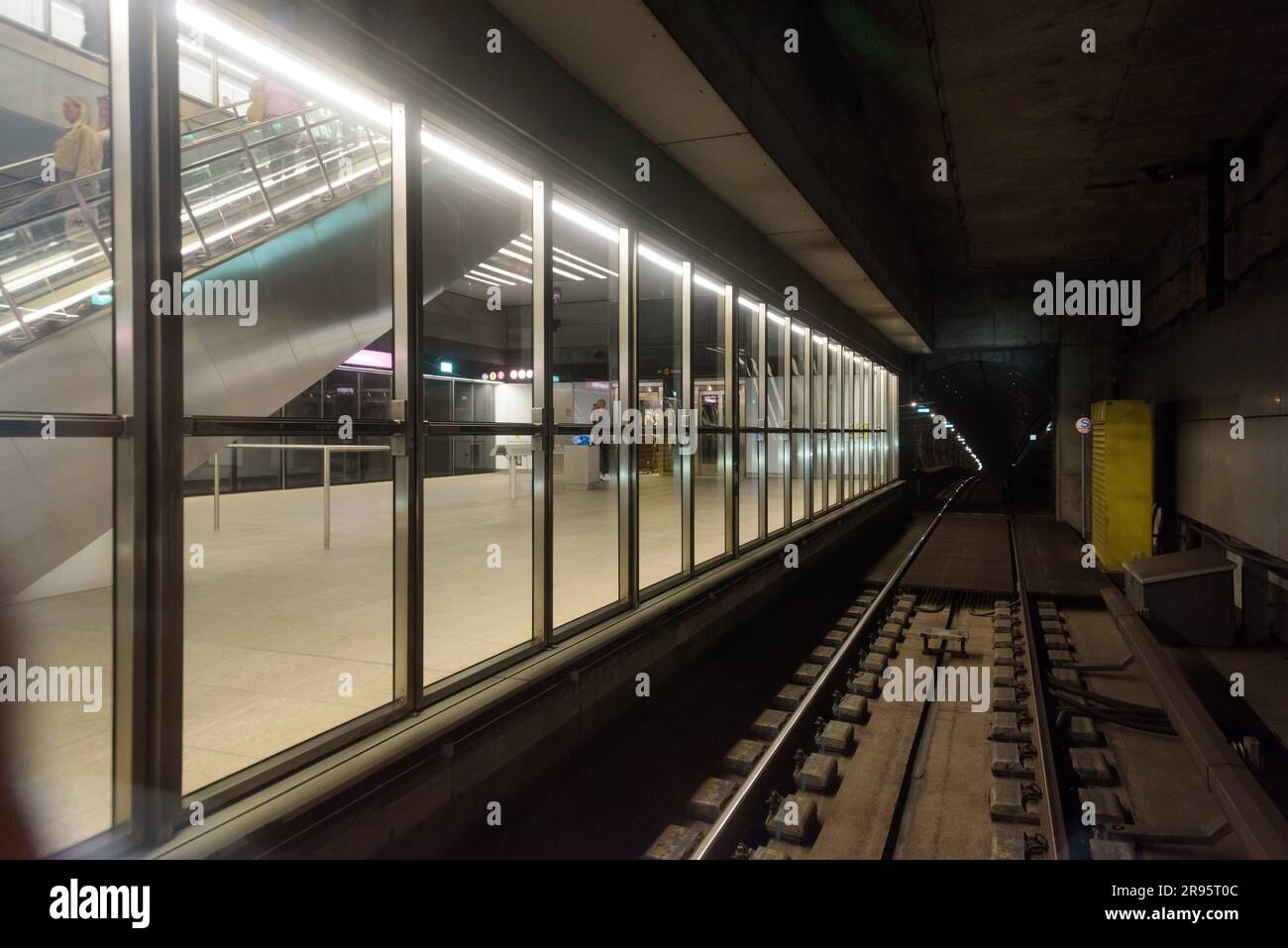 Kopenhagen, Metro, Kongens Nytorv // Kopenhagen, Metro, Kongens Nytorv Stockfoto