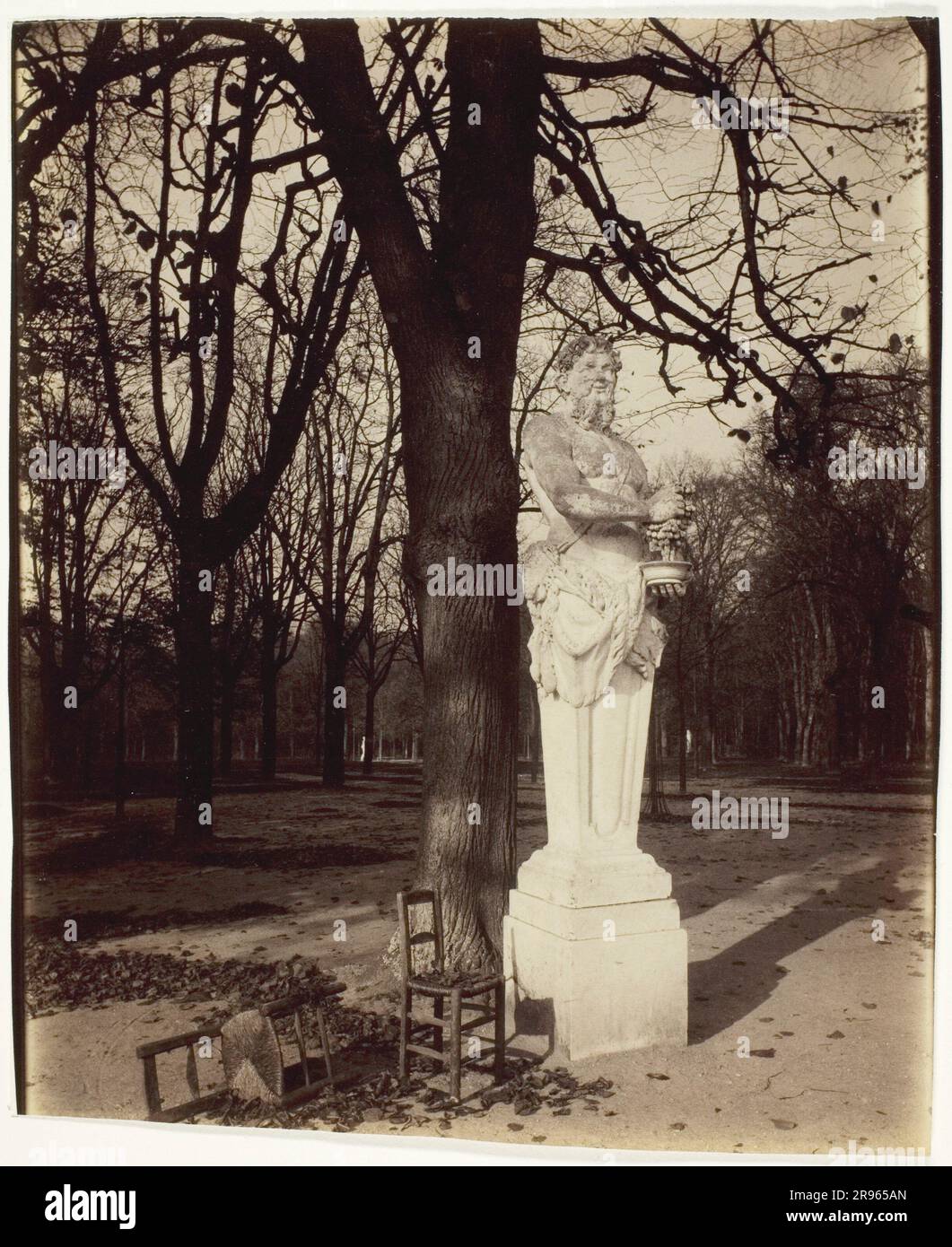Versailles Coin de Parc. Eugene Atget. 1904. Stockfoto