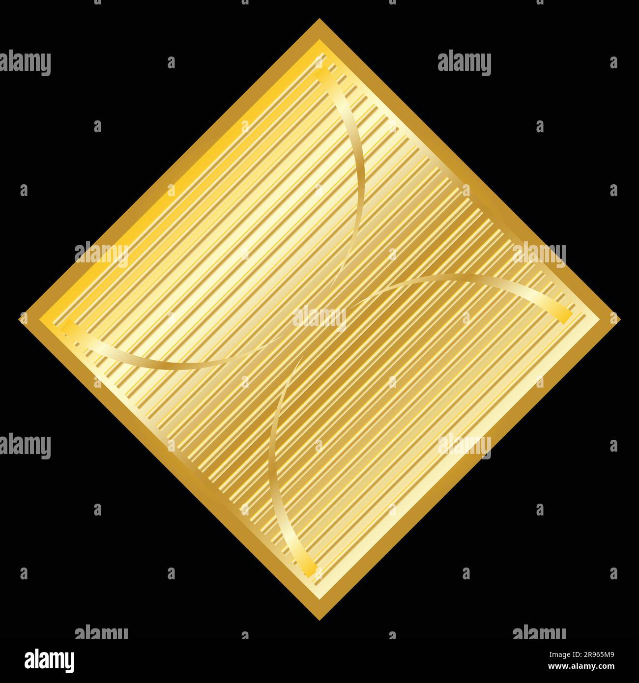 Schönes rechteckiges Muster mit rechteckigem Motiv Stock Vektor