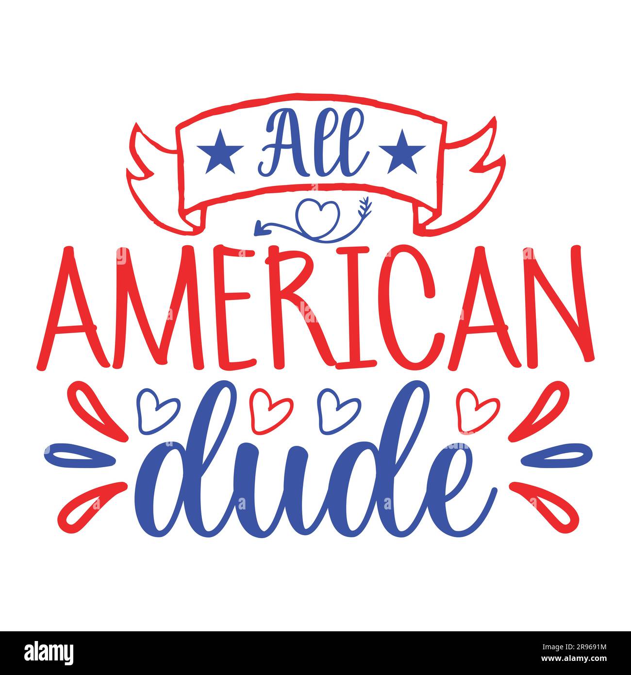 4. Juli Hemd Design Druckvorlage Happy Independence Day American Typography Design. Stock Vektor