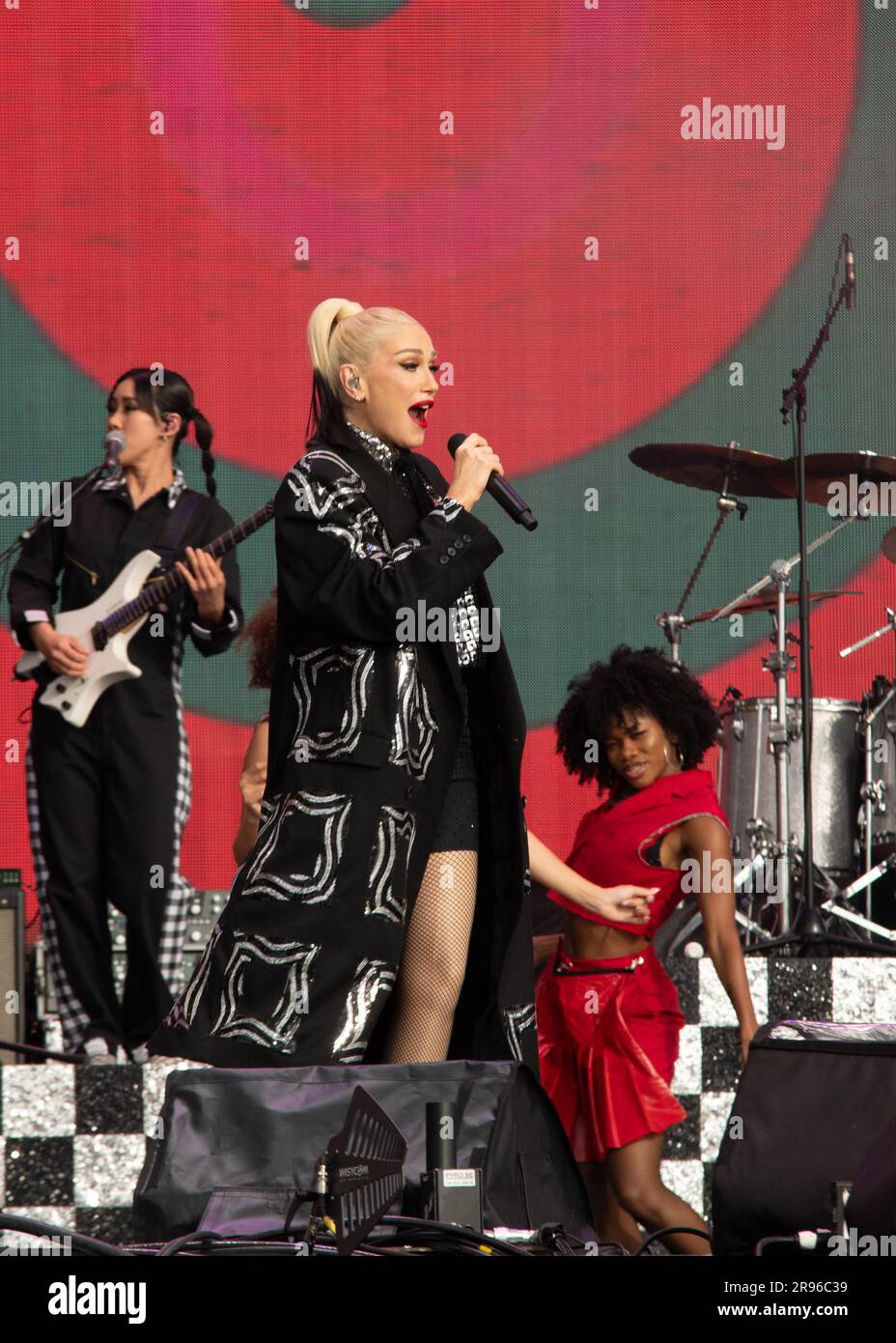 London, Vereinigtes Königreich, 24. Juni 2023. Gwen Stefani tritt live auf dem BST Summertime Festival in Hyde Park auf und unterstützt Pink. Cristina Massei/Alamy Live News Stockfoto
