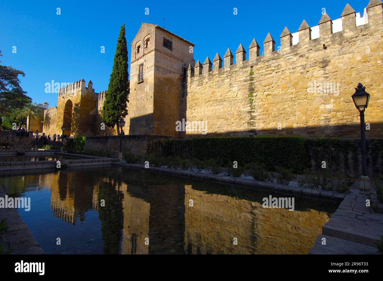 Almodovar Gate, Cordoba, Andalusien, Spanien Stockfoto