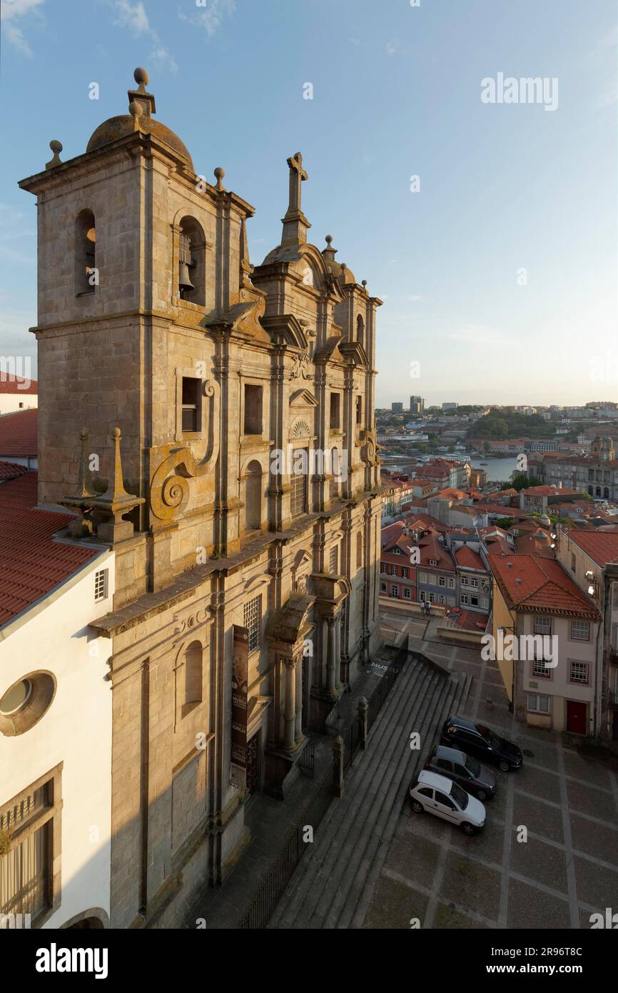 Kirche Igreja de Sao Lourenco oder Igreja dos Grilos, Porto, Portugal Stockfoto