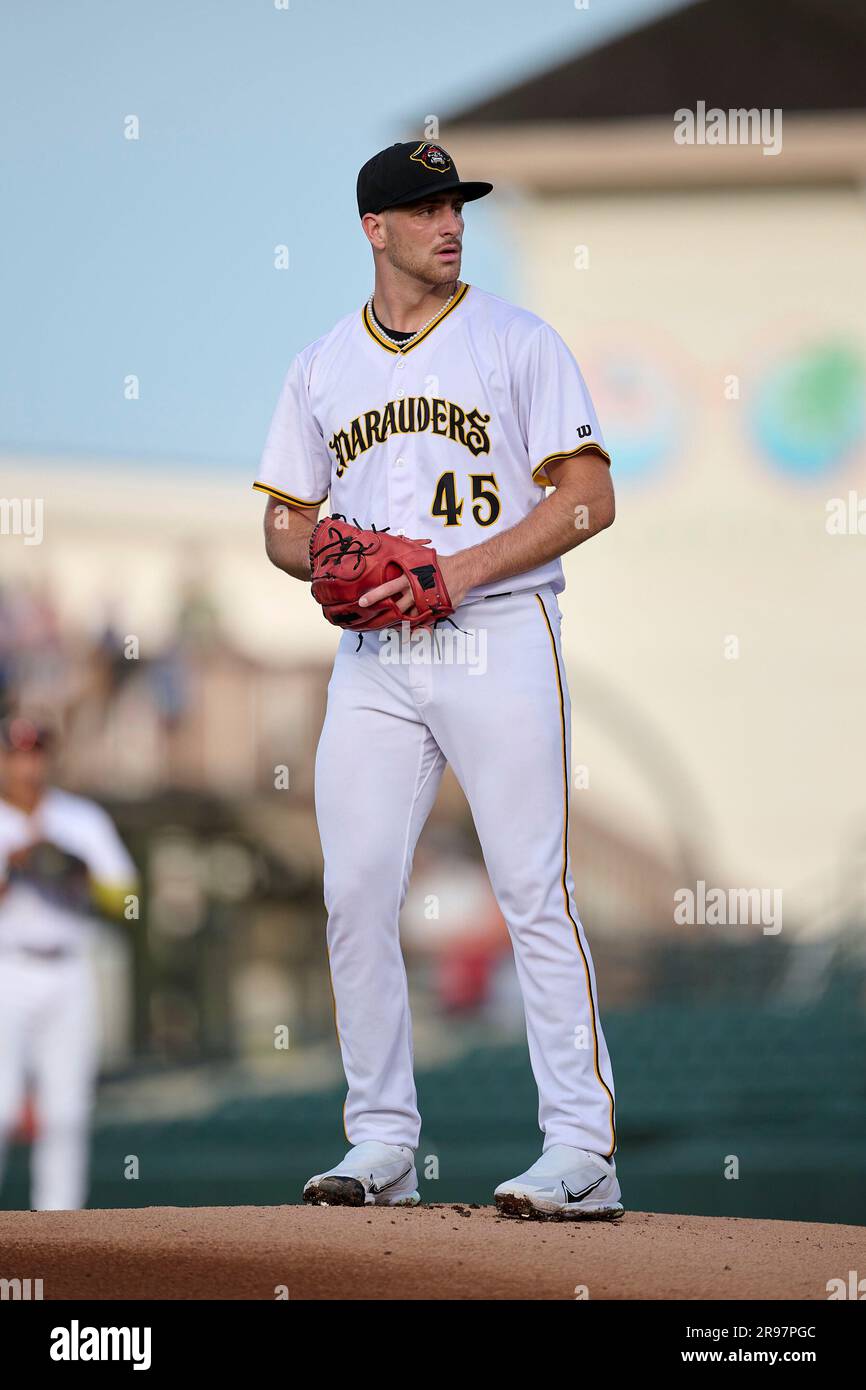 Bradenton Marauders pitcher Alessandro Ercolani (45) during an MiLB