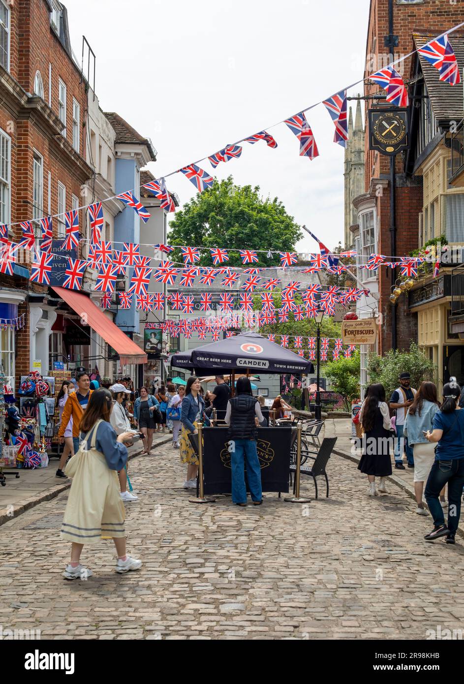 Der königliche Bezirk von Windsor Stockfoto