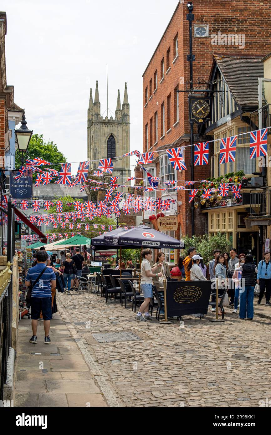 Der königliche Bezirk von Windsor Stockfoto