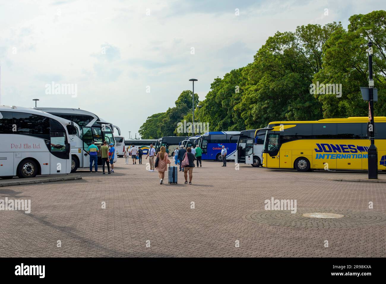 Der königliche Bezirk von Windsor Stockfoto