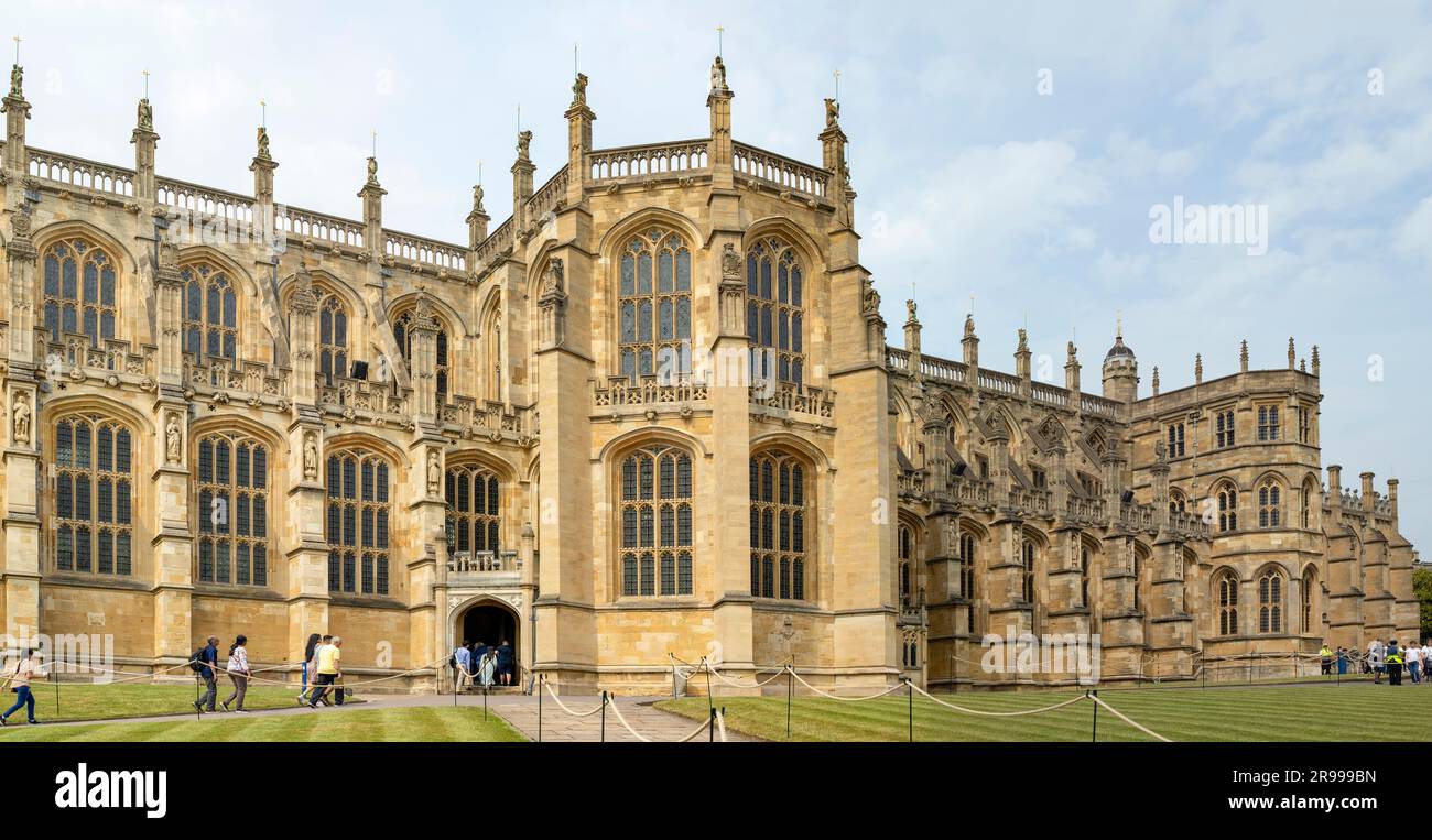 Schloss Windsor, Berkshire Stockfoto