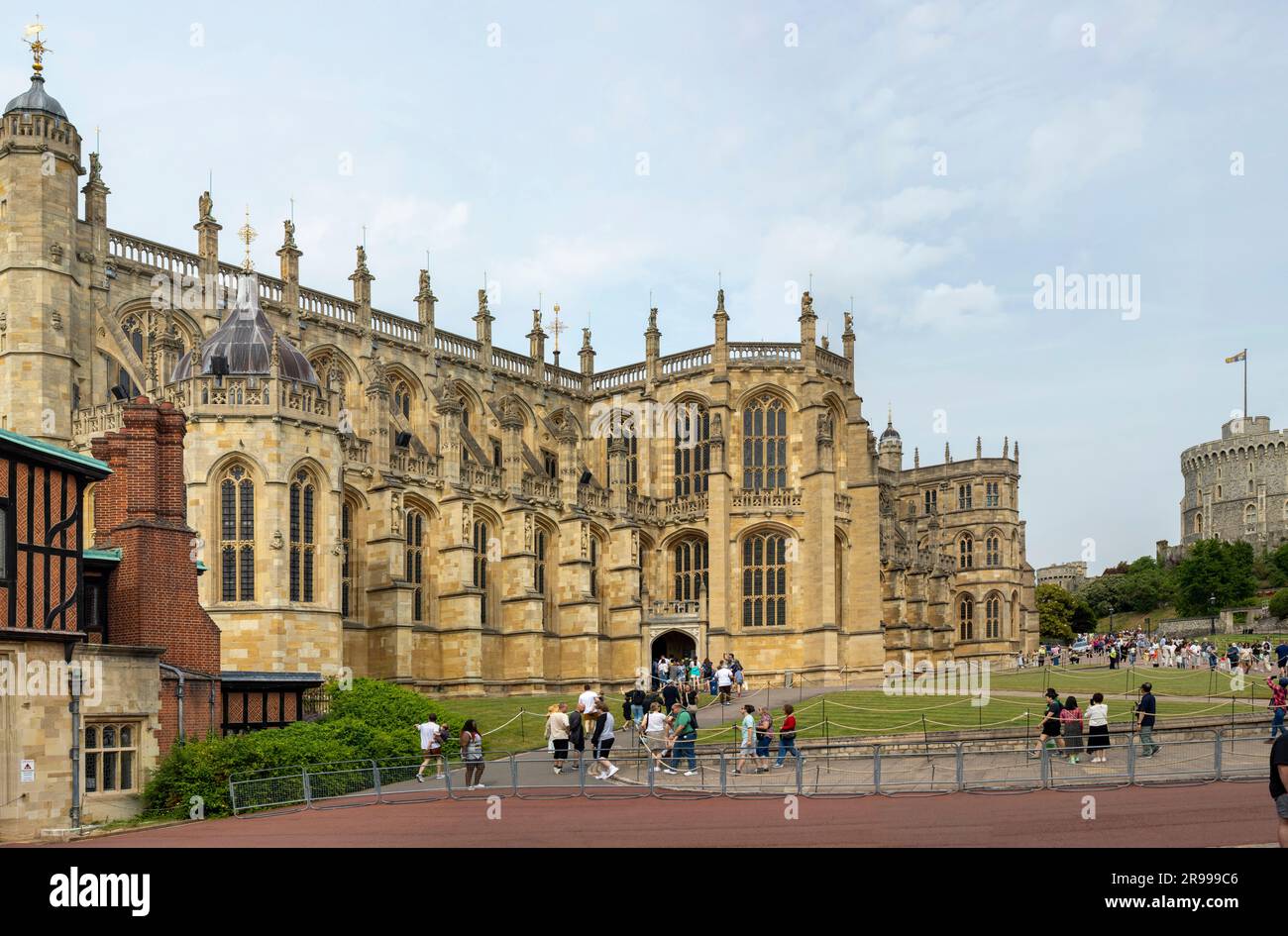Schloss Windsor, Berkshire Stockfoto