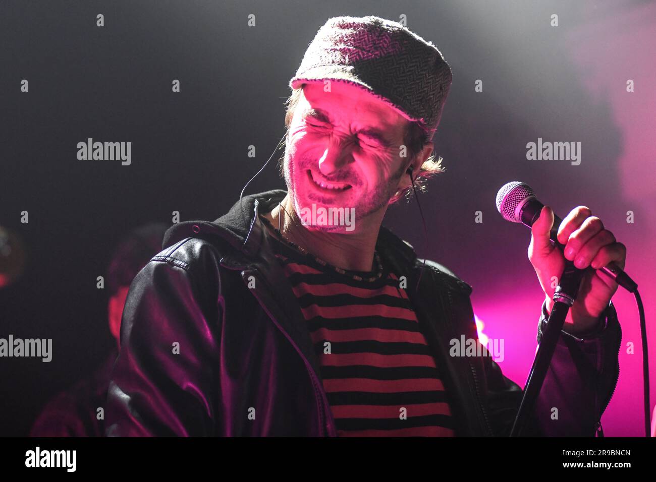 Efecto Manjatan: presentación del Disco 'Super-Wiederaufbau'. Niceto Humboldt, Buenos Aires. Argentinien. Stockfoto