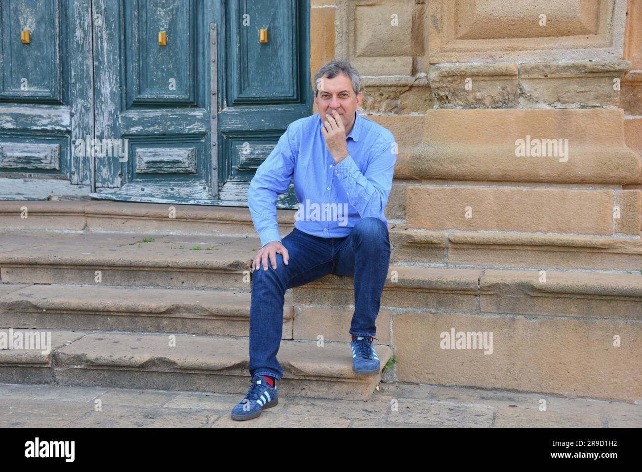 Enna, Enna. 17. Juni 2023. *SONDERGEBÜHR* Mario Calabsti. Enna, Ortigia Book Festival 2023. Kredit: Unabhängige Fotoagentur/Alamy Live News Stockfoto