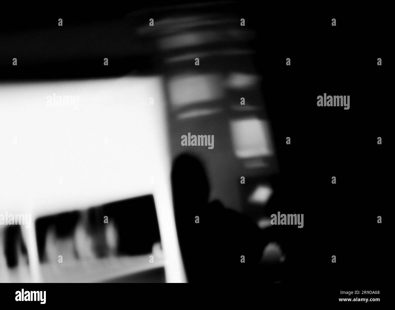 Ruhiges Abstraktes Licht Mallicht Long Exposure Unschärfe Linsen Blendeneffekte Überlagern Strukturen Mit Lichteffekten Stockfoto